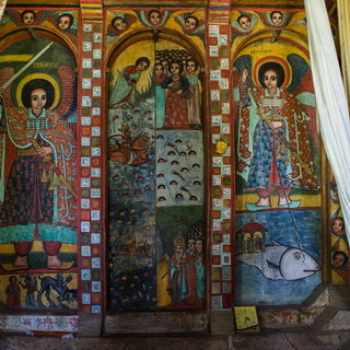 Lake Tana - Narga Selassie church